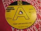 THE HONEYCOMBS  THAT LOVING FEELING  RARE DEMO 7in PYE RECORDS 1966 JOE MEEK