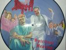 Death Spiritual Healing pic disc Lp 1990 under one flag