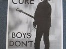 THE CURE Boys Don't Cry Vintage 1986 Promo-Poster in excellent condition  NO LP
