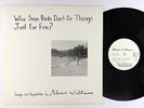 Glenn Williams - Who Says Birds Don't Do Things LP - Electronic VG+ MP3