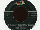 FATS DOMINO If You Don't Know What Love Is ABC Paramount Northern Soul 45 Hear
