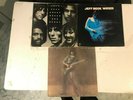 jeff beck-wired-blow by blow-jeff beck group-rough and ready-mint glossy vinyl