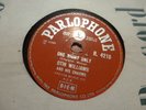 OTIS WILLIAMS & HIS CHARMS ONE NIGHT ONLY 1956 PARLOPHONE R.4210 78 RPM RARE