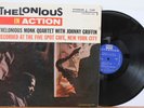 Thelonious Monk LP “In Action”   Riverside 12-262   1st DG Mono   Johnny Griffin
