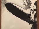 Led Zeppelin S/T Vinyl LP Record - Rare Early turquoise Lettering