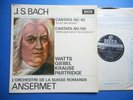 SXL 6266  J S Bach  Cantatas nos 45, 105  Ansermet  wbg ed.2  Ex+