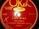 Clarence Williams Lazy Mama/Mountain City Blues 8592