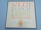 Joseph SZIGETI - Bach - Vanguard - NM