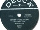 WEBB PIERCE Country Bopper 78 RPM Record. Honky Tonk Song