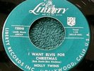 Holly Twins - I Want Elvis for Christmas/The Tender Age 45 Liberty rockabilly VG