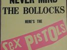Sex Pistols Never Mind The Bollocks (V2086) Blank Rear Cover (A5 / B5) VG+/VG+