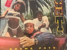 Ice-T Rhyme Pays Shrink Explicit Sticker Inner Sleeve Vinyl Lp Exc./ VG+ Cover