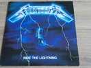 LP Metallica - Ride The Lightning - Made in Holland 1984, Roadrunner RR 9848