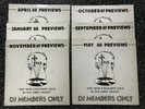 6 x DJ Members Only Disco Mix Club 87 & 88 Preview Mixes Vinyl Records VG