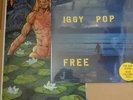 IGGY POP - FREE BLUE COLOURED LP VINYL RECORD & LTD EDT OF ONLY 50 SIGNED PRINT