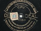 FREHEL comme une fleur, la valse des coups d'pied au boum..Disque 78 tours IDEAL