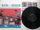 Buddy Rich And Max Roach Rich Versus Roach LP Mercury Label Vintage