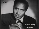 ABNER JAY: Folk Song Stylist LP (re, insert & photo, close to M-) Blues & R&B