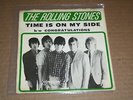 THE ROLLING STONES TIME IS ON MY SIDE 9708 w/pic-Sleeve