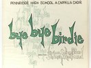 Pennridge High School A Capella Choir – “Bye Bye Birdie” - 1965 – Musical LP