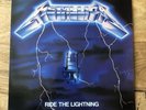 Metallica - Ride The Lightning LP Music For Nations MFN27 UK OG Press 1984 Metal