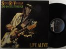 STEVIE RAY VAUGHAN & DOUBLE TROUBLE Live Alive EPIC 2XLP NM/VG++ gatefold