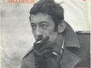 SERGE GAINSBOURG L'anamour 69 année érotique 1968 SP Original Philips BIEM