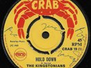 KINGSTONIANS / BARRY YORK - Hold Down (Crab) - Rare 60's UK Rocksteady/Ska 45