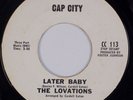 THE LOVATIONS: Later Baby US Cap City Northern Soul Rare 45 HEAR