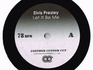 ELVIS PRESLEY VINYL 78 - LET IT BE ME - THE LAST FAREWELL (Alt Take) NEAR MINT