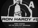 Ron Hardy #9 (RDY009) Black Vinyl in Near Mint condition