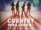 Country Music: Film Soundtrack SIGNED by KEN BURNS Red White Blue LP Vinyl NEW