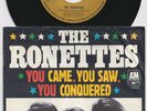 The RONETTES * TEEN GIRLS SOUL R&B * 1969 German 45 * Phil SPECTOR *