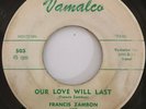 Francis Zambon And The Naturals Our Love Will Last Rare Rockabilly Vamalco 45