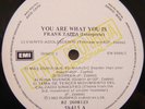 FRANK ZAPPA, LP, ARGENTINA, WHITE LABEL PROMOTIONAL: YOU ARE WHAT YOU IS