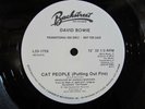 DAVID BOWIE/GIORGIO MORODER Cat People 12” PROMO EMI US L33-1759 NM-