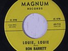 RON BARRETT & BUCKSKINS: Louie Louie / Lilli 45 (instro) Soul