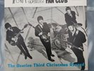 Beatles Third Christmas Record 1965. Fan Club Record. Flexi disc.