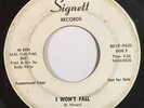 Johnny Elmore - Cast Me To The Wind 45 Signett Promo