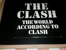 The Clash ?– The World According To Clash    ROCK LP  EPIC 1982 RARE PROMO