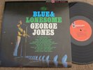 Rare Vintage Vinyl-George Jones-Blue & Lonesome-Mercury Stereo SR 60906-EX