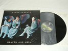 Vinyl LP used Record BLACK SABBATH heaven and hell from Japan (E)