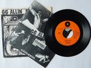 GG ALLIN You Hate Me + I Hate You RARE ORIG Orange Records 45 rpm EP PS NM PUNK