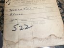 Apollo Records original metal record stamper 1958 Solomon Burke