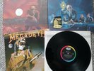 Megadeth Vinyl X3 Bundle Rust in peace peace sells & so far so good 1st press