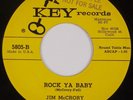 JIM McCRORY: Rock Ya Baby US Key Rare Orig Rockabilly Promo 45 NM- HEAR