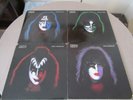 KISS*10 LP:Love Gun,Lick it up,Unmasked,Destroyer,Alive II,Dynasty,Gene Simmons*