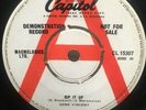 Gene Vincent-Rip It Up/High Blood Pressure CL15307 Capital 7 Single Demo Promo