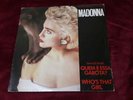 MADONNA WHOS THAT GIRL 12 VINYL PROMO BRASIL - MADAME X - LOT