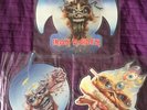 iron maiden shaped picture discs